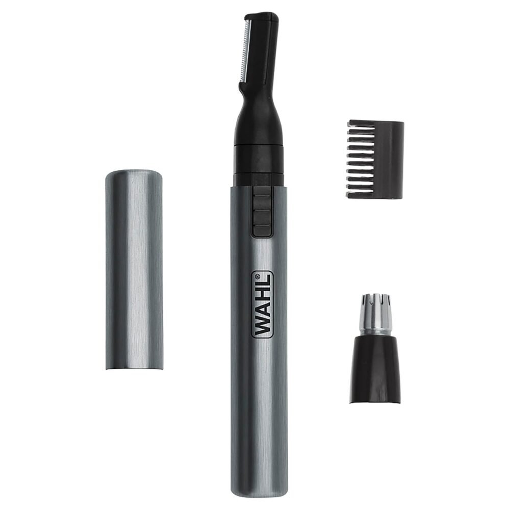 Wahl Micro Groomsman Battery Personal Trimmer for Hygienic Grooming with Rinseable